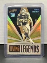 Jeremy Shockey 2021 Panini Prestige Living Legends Gold (#65/99) Insert #LL-21