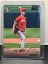 Nick Lodolo 2022 Topps Satdium Club Rookie RC Black Foil Parallel #51