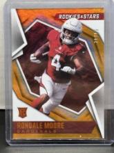 Rondale Moore 2021 Panini Rookies and Stars Orange (#71/99) Foil Rookie RC Parallel #117