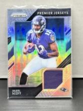 Jaleel Scott 2018 Panini Prizm Premier Jersey Patch Silver Prizm Insert #PP-35