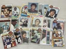 1970's Topps Football Lot of 31