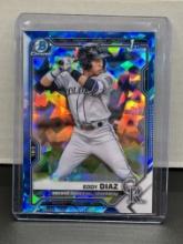 Eddy Diaz 2020 Bowman Chrome Sapphire Rookie RC #BCP-33