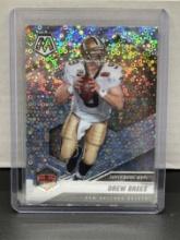 Drew Brees 2021 Panini Mosaic No Huddle Silver Disco Prizm #286