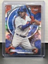 Matt Mervis 2023 Bowman's Best Rookie RC Refractor #58