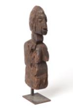 African Female Figure Statue, Bamana Peoples 20th c.