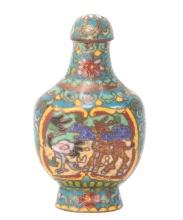 Lovely Cloisonne Chinese Snuff Bottle