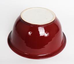 Chinese Oxblood Bowl