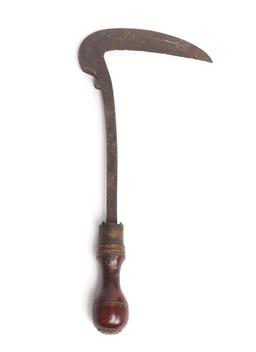 Forged Iron Afghan Lohar Sickle, 19th C.