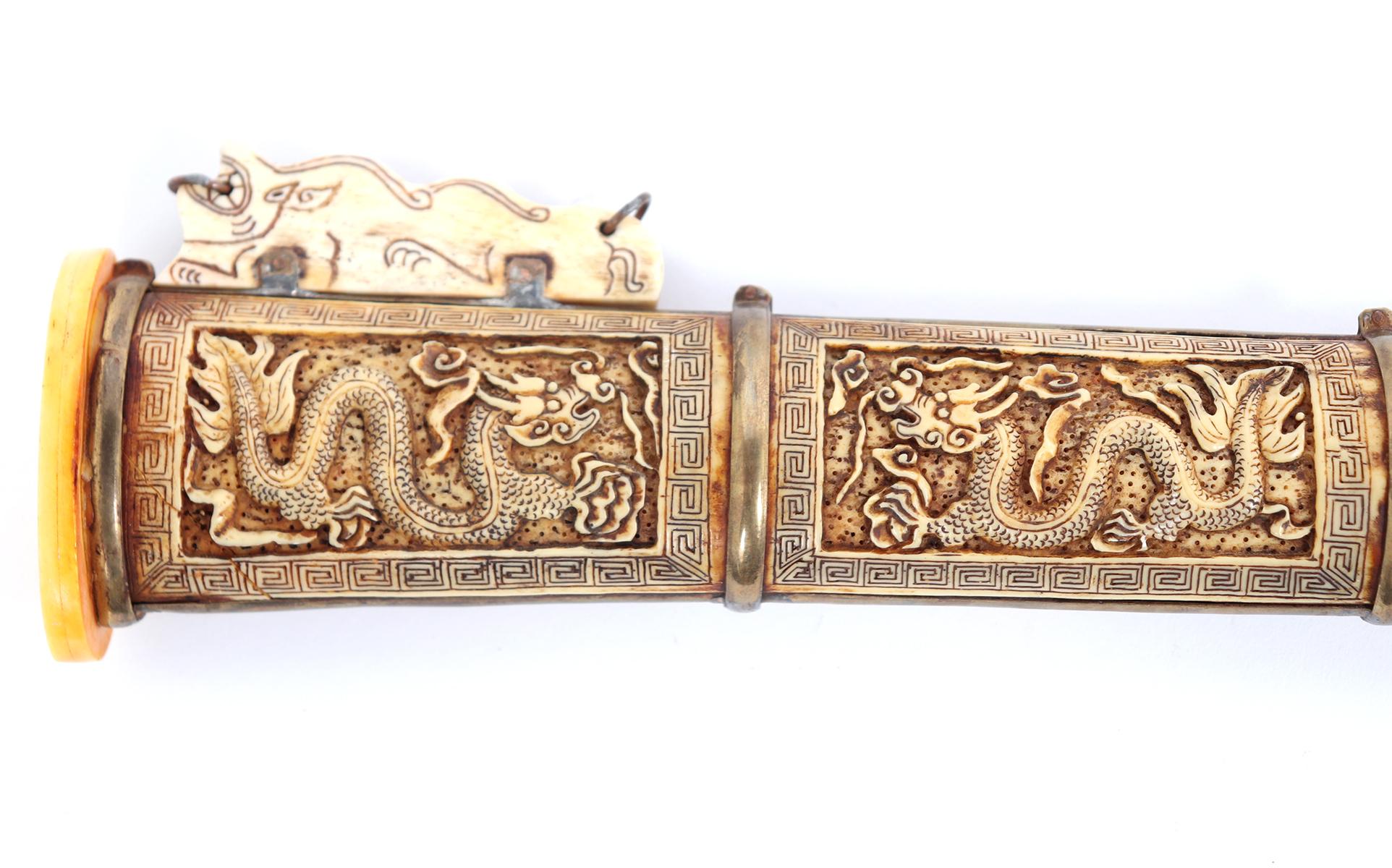 Ornate Gilt Chinese Sword