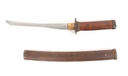 Chinese Dagger with Scabbard