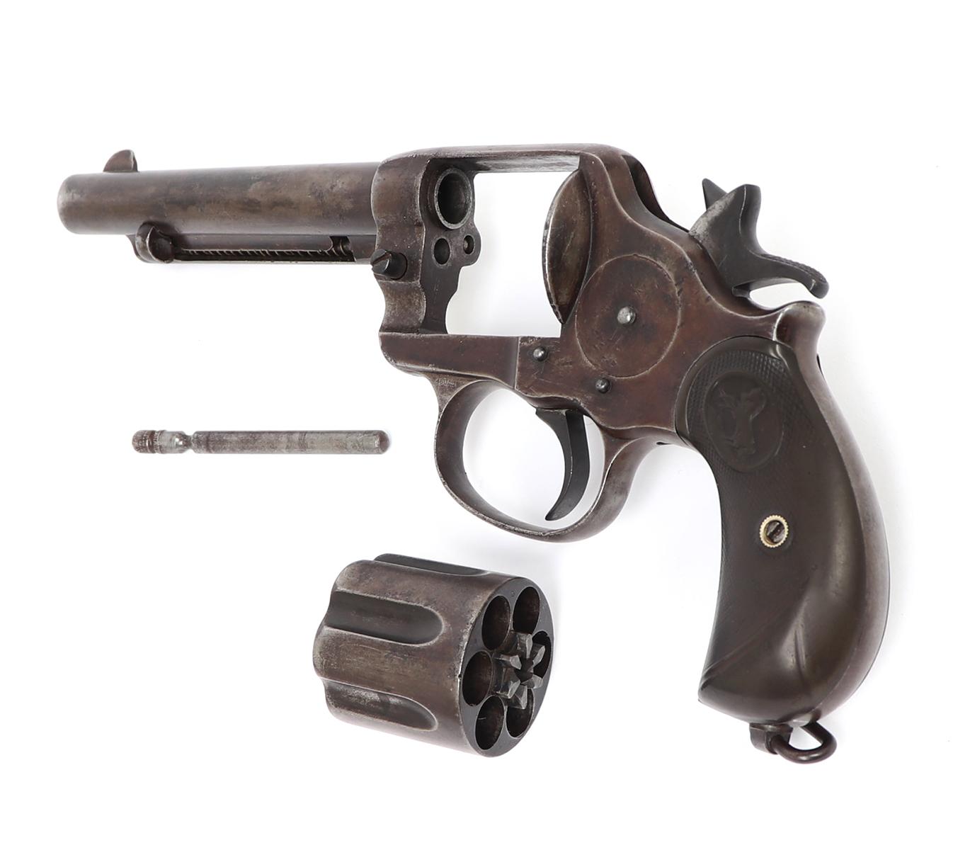 Signed Cased Model 1878 Double Action Revolver, 1888