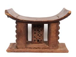 Asante 'Prestige' Stool, Ex-Ambassador