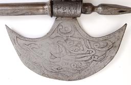 Indo-Persian All-Steel Axe