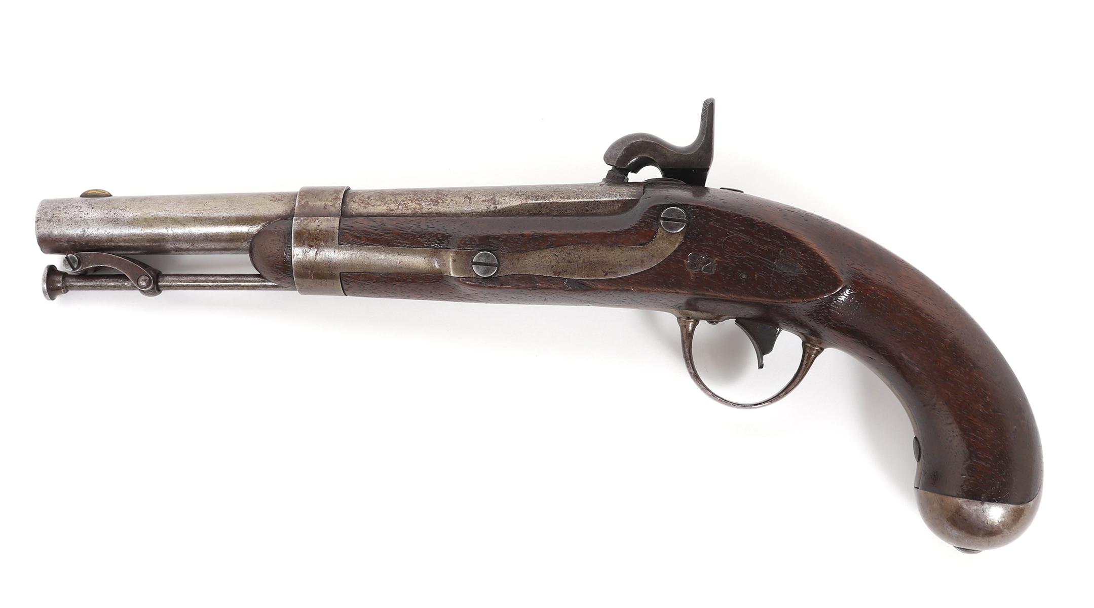 US M1836 Flintlock Pistol by R. Johnson 1843