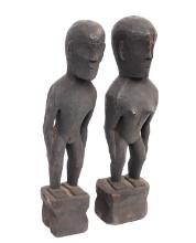 Pair of Male & Female Ifugao Rice Gods, Bulul