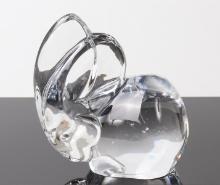 Orrefors Olle Alberius Swedish Glass Bunny