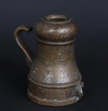 Destructed Spanish "Thunder Mug" Mortar Cannon, circa 1700's