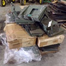 Pallet of misc Humvee parts