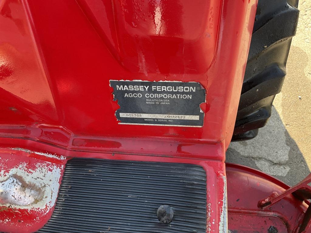 Massey GC1705 Tractor