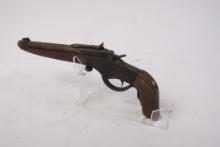 22 caliber pirate pistol made from a 22 rifle