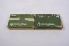 Two boxes of Remington Express ammunition