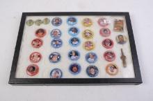 Lot of 30 collectible baseball pins