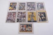 Lot of nine assorted Mike Piazza baseball cards