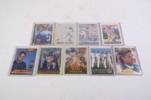 Lot of nine assorted Mike Piazza baseball cards