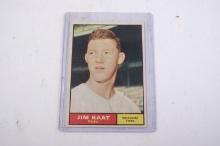 1961 Topps Jim Kaat baseball card