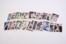 Thirty 1983 Topps Gold baseball cards