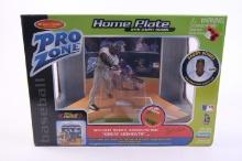 2002 battery operated Pro Zone Home Plate with Barry Bonds figure in original box