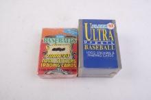 Two Fleer special baseball cards sets, sealed in the original boxes