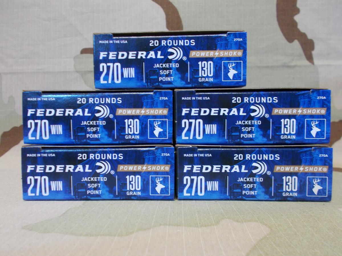 Federal 270win 130gr SP