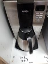 Mr Coffee machine