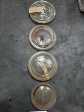 Vintage Glass Jar Tops