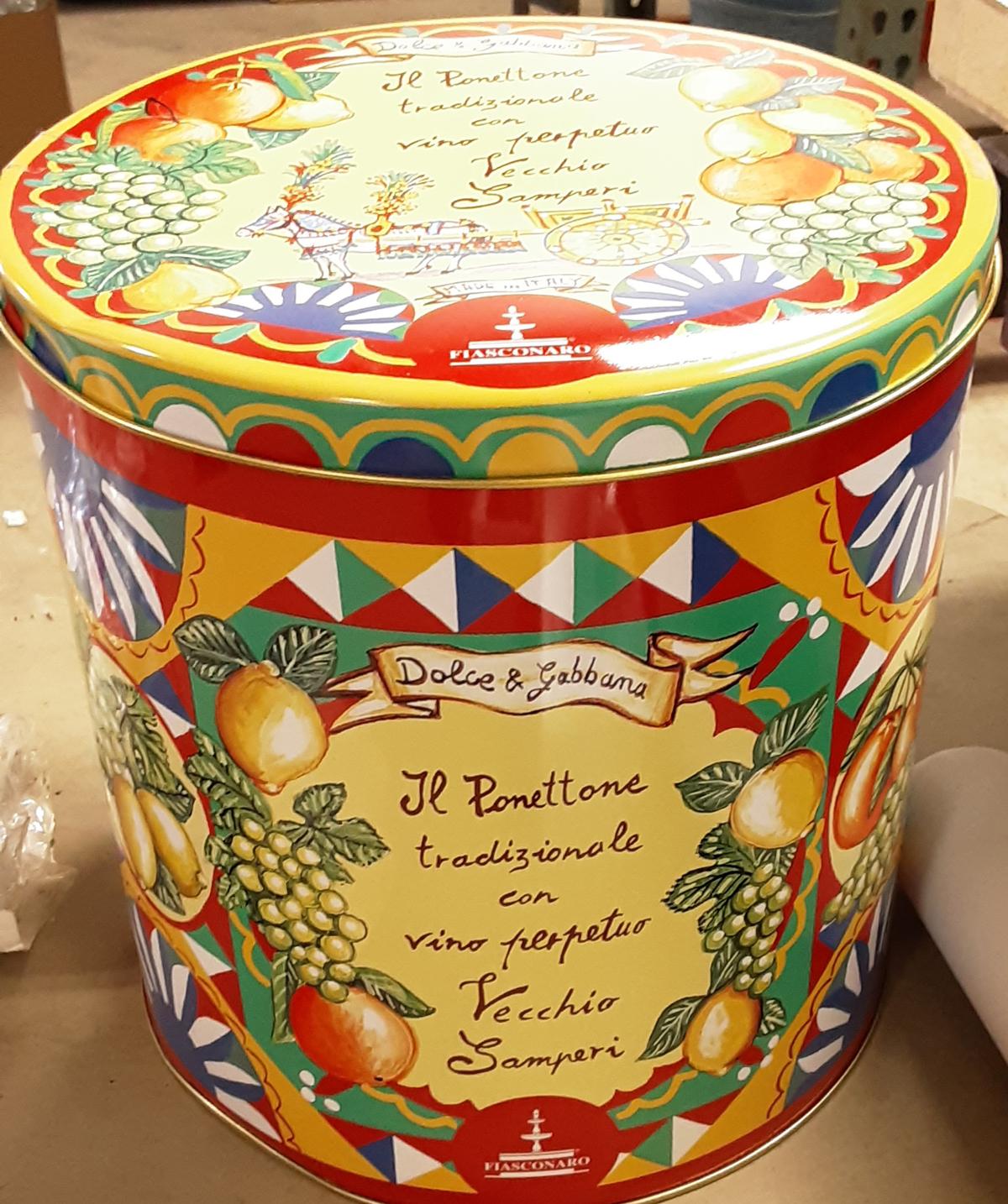 Dolce and Gabbana Tin Can