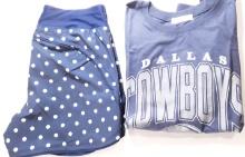 Dallas Cowboys Longsleeve and LandsEnd Shorts