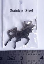 Stainless Steel Horse Charm