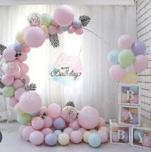 White- Balloon Display Ring- NEW!! BALLOONS NOT INCLUDED