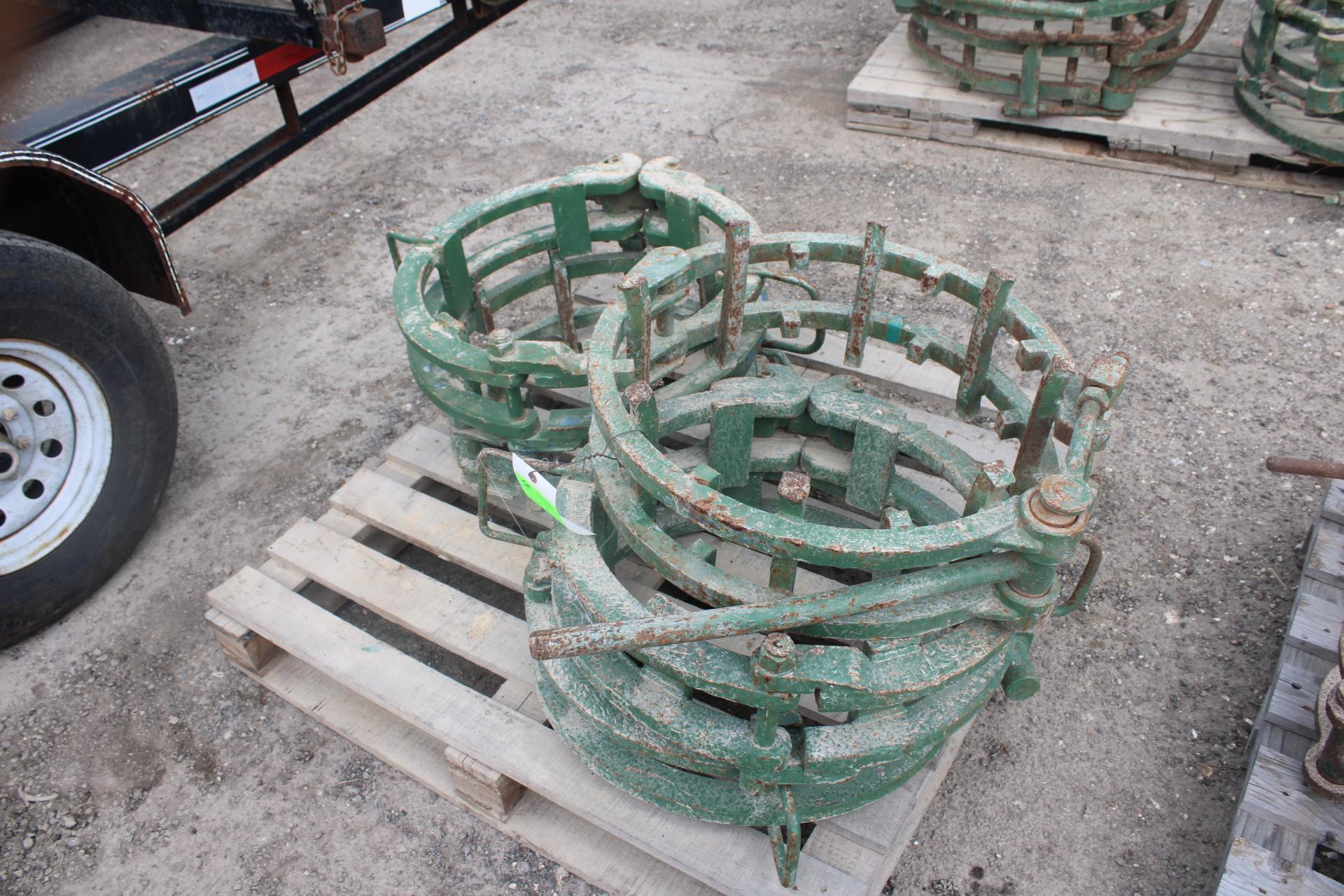 (5) 20" Mathey Dearman Cage Clamps
