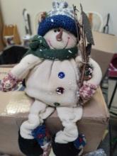 Long Leg Holiday friends snowman