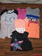 7 Shirt (3 tank top, 4 short sleeve)