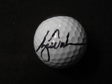 TIGER WOODS SIGNED GOLF BALL WITH IN PERSON COA