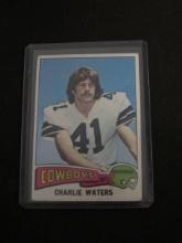 1975 TOPPS #59 CHARLIE WATERS ROOKIE CARD