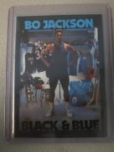 1980S BO JACKSON BLACK AND BLUE CARD