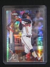 2020 TOPPS OZZIE ALBIES SILVER HYPER PRISM BRAVES