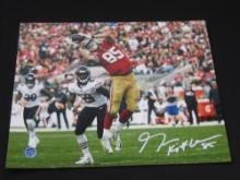 George Kittle Signed 8x10 Photo w COA