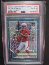 2019 Panini Donruss Optic Kyler Murray Teal Velocity PSA Gem MT 10