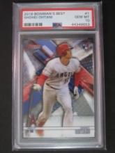 2018 Bowmans Best Shohei Ohtani #1 PSA Gem Mt 10