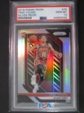 2018 Paniini Prizm Trae Young Silver Prizm #78 PSA GM MT